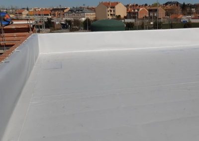 impermeabilización cubierta con PVC Valladolid